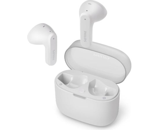 True wireless heaphones Philips, white