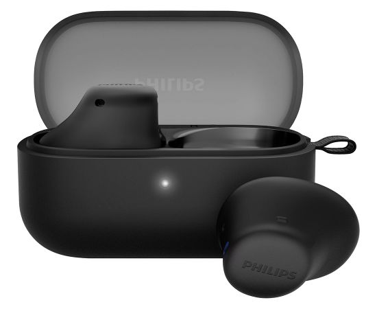 True wireless heaphones Philips, black
