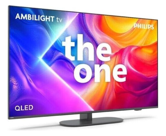 Philips The One PUS9010, 43'', 4K UHD, QLED, melns - Televizors
