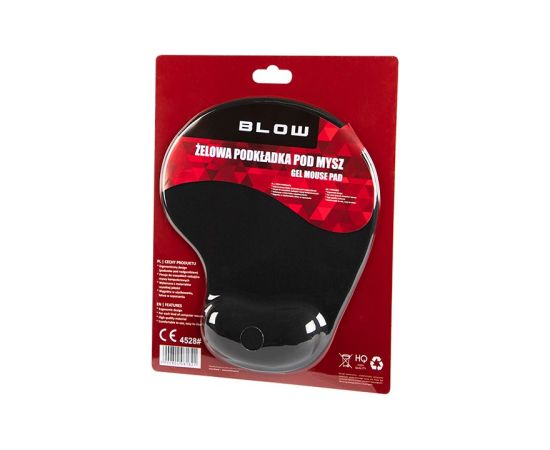 Blow mouse pad with cushion
