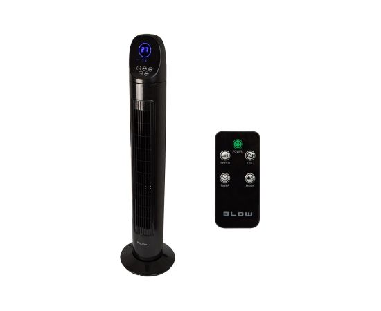 Blow Column fan 90W LCD + remote control