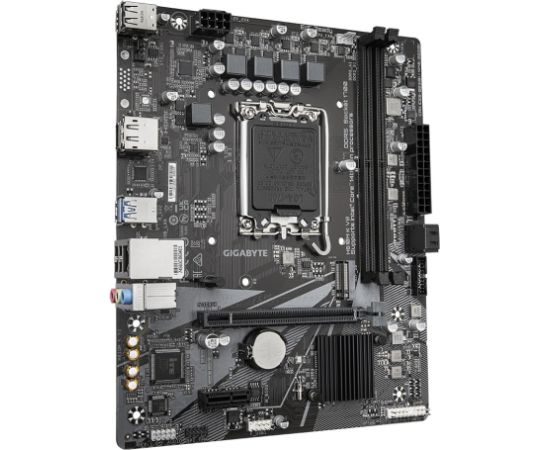 GIGABYTE H610M K V2 Motherboard - Intel Core 14th CPUs, up to 5600MHz DDR5, 1xPCIe 3.0 M.2, 1GbE LAN, USB 3.2 Gen 1