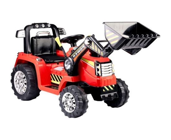 Lean Cars elektriskais traktors ZP1005, sarkanā krāsā