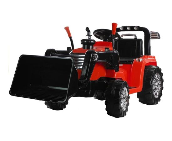 Lean Cars elektriskais traktors ZP1005, sarkanā krāsā