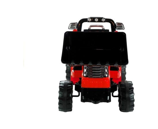 Lean Cars elektriskais traktors ZP1005, sarkanā krāsā