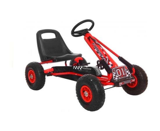 Lean Cars A-15 GO KART Red