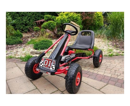 Lean Cars A-15 GO KART Red