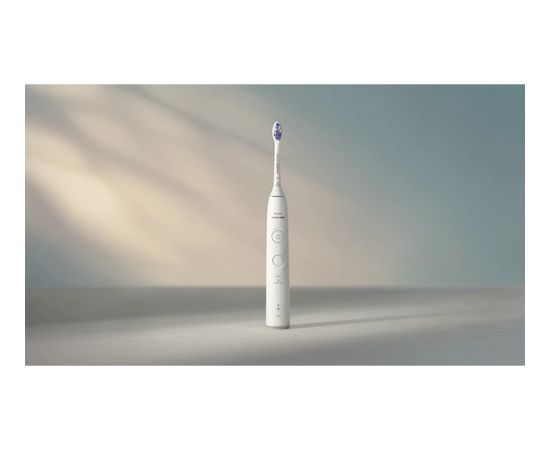 PHILIPS HX7400/01 6100 Sonic elektriskā zobu birste, balta