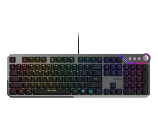 KEYBOARD GAMING BLACK US/STRIKE 600 SILENT MSI