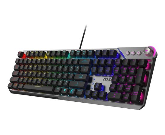 KEYBOARD GAMING BLACK US/STRIKE 600 SILENT MSI