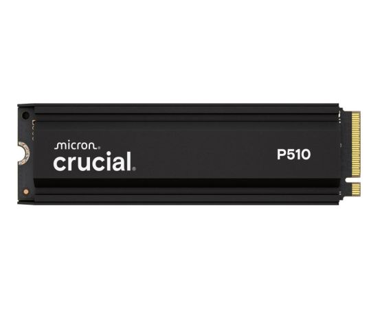 SSD CRUCIAL P510 1TB M.2 PCIe Gen5 NVMe TLC Write speed 9500 MBytes/sec Read speed 11000 MBytes/sec TBW 600 TB CT1000P510SSD5