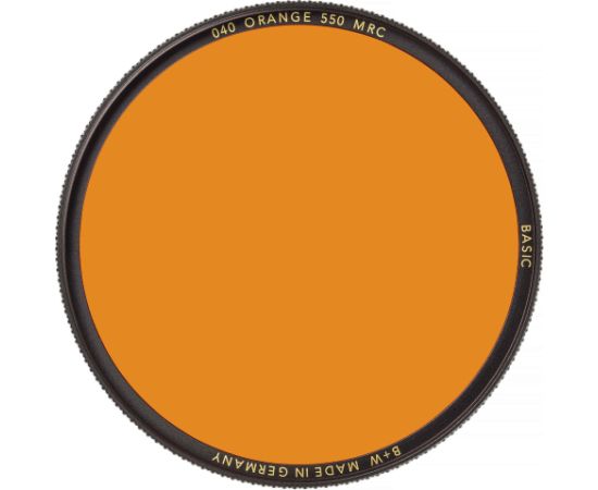 Filtr pomarańczowy B+W Basic 040 Orange MRC 1102658 55mm