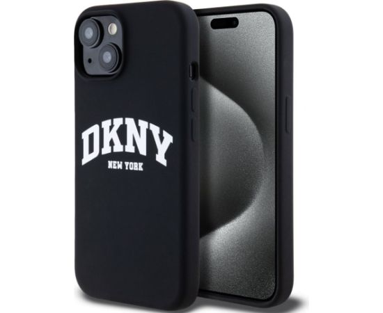 DKNY Apple  DKNY Liquid Silicone Arch Logo MagSafe Case for iPhone 14 Black