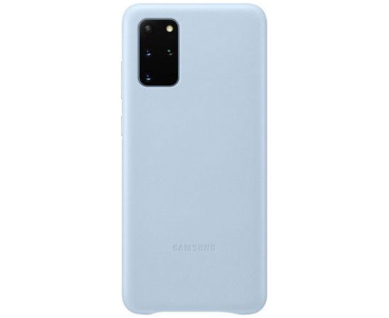 Samsung   Galaxy S20 Plus Leather Cover Blue
