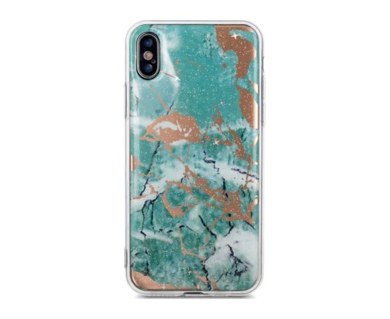 iLike Samsung  Samsung Galaxy S10 Marmur case Green