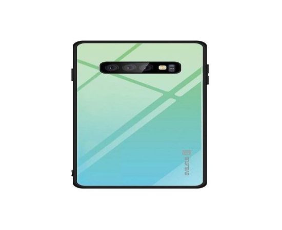 Evelatus Samsung  Galaxy A40 Gradient Glass Case 6 Lagoon