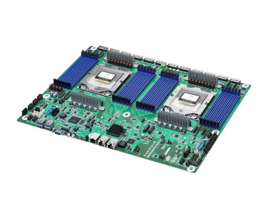Płyta główna ASRock GENOA2D24G-2L+ 2x SP5 AMD Epyc 9004 SoC (24xDIMM, NVMe, 2xM.2, 2xGbE, IPMI)