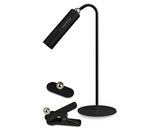 Esperanza ELD118K LED desk lamp 3in1 Black