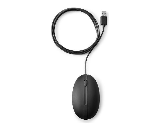 HP 320M USB Wired Optical Mouse - Black (BULK of 120 pcs) / 9VA80A6