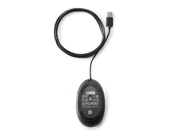 HP 320M USB Wired Optical Mouse - Black (BULK of 120 pcs) / 9VA80A6