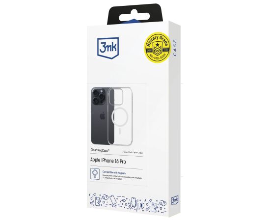 Case 3mk Clear MagCase Apple iPhone 17 Pro
