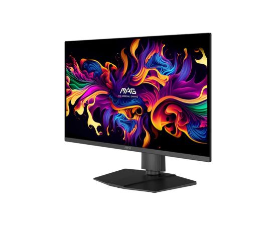 Monitor MSI MAG 271QP QD-OLED X24 26.5" Gaming Swivel Pivot Height adjustable Tilt Matte Panel QD-OLED 2560x1440 16:9 240 ?? 0.03 ms Colour Black MAG271QPQDOLEDX24