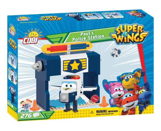 Cobi Super Wings Pauls Police Station 275 elementów (25131)