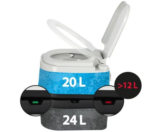 Ceļojumu tualete NC0023 PORTABLE TRAVEL TOILET 24 L NILS CAMP