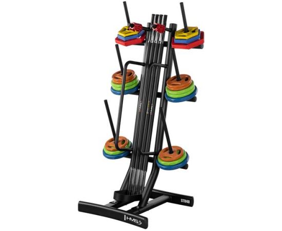 Statīvs STR40 WEIGHT AND BARBELL TRAINING PUMP RACK HMS