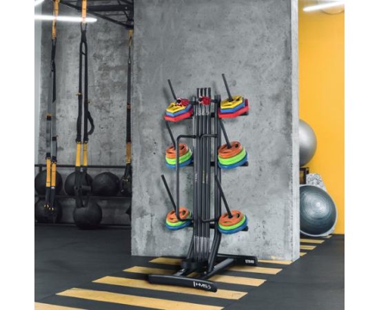 Statīvs STR40 WEIGHT AND BARBELL TRAINING PUMP RACK HMS