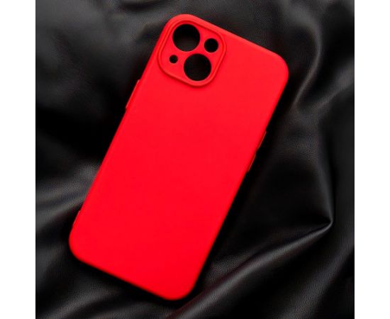 Силиконовый чехол Fusion Elegance Fibre для Apple iPhone 15 красный