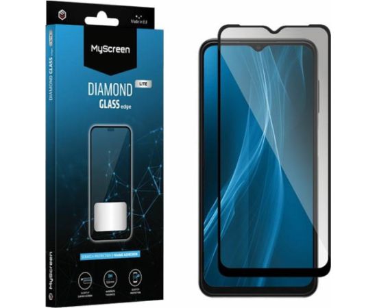 Tempered Glass MS Diamond Glass Edge Lite FG Nokia C22| C32 czarny|black Full Glue
