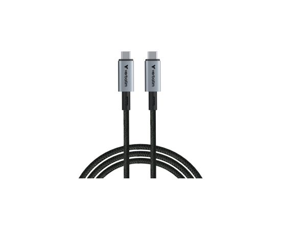 Kabelis Verbatim USB-C to USB-C 240W 40 Gbps 120 cm