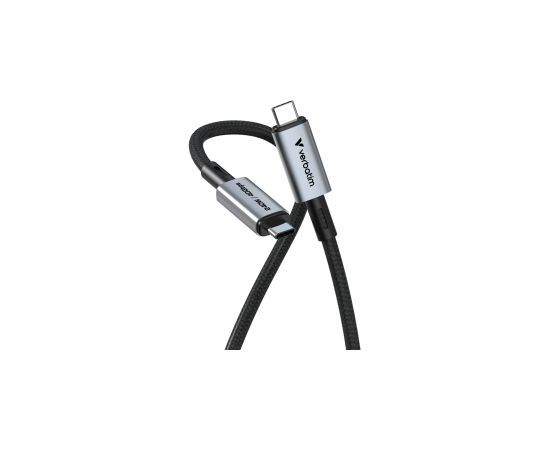 Kabelis Verbatim USB-C to USB-C 240W 40 Gbps 120 cm