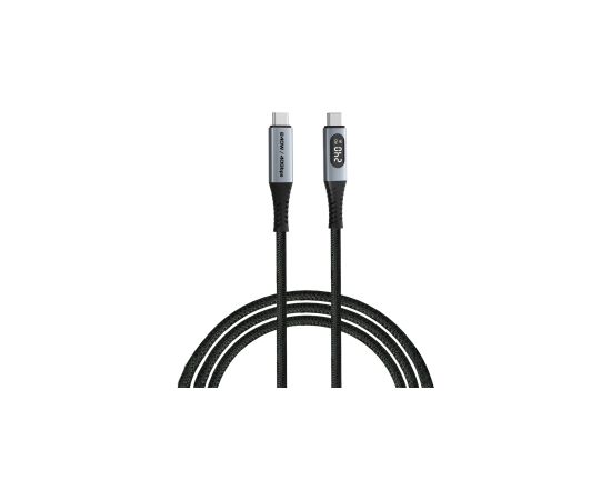 Kabelis Verbatim USB-C to USB-C display 240W 40 Gbps 120 cm