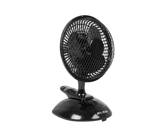 Blow Desk fan 6"/15cm Clip 25W 2in1 BLACK