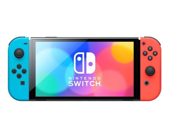 Nintendo Switch OLED portable game console 17.8 cm (7") 64 GB Touchscreen Wi-Fi Black, Blue, Red Игровые приставки