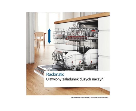 BOSCH SMV25AX07F Trauku mašīna, iebūvējama 60cm