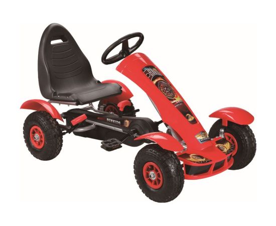 Lean Cars Pedal Gokart F618 Red