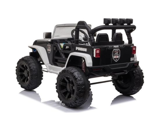 Lean Cars JC666 Police Black - Electric Ride On Car