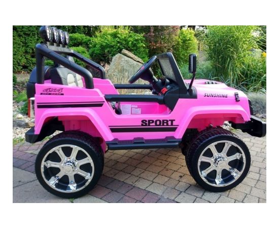 Lean Cars Ride on Car S2388 Jeep Pink 4x45W