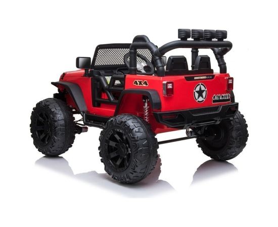 Lean Cars Jeep JC666 Electric Ride On Car Red
