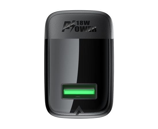 Сетевая зарядка Acefast A90 18W USB-A черная