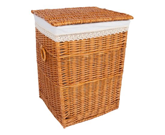 Veļas grozs MAX-1, 44x39xH59cm, gaiši brūns