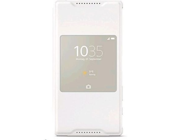 Sony   Style-UP Cover for XPERIA Z5 E5823 SCR 44 White