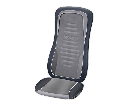 Beurer Shiatsu, melna/pelēka - Masāžas pārvalks krēslam MG315