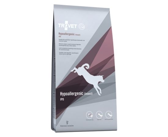TROVET Hypoallergenic Insect IPD - dry dog food - 10kg