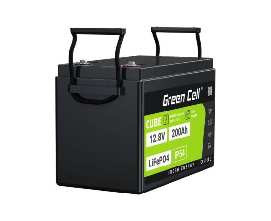 Green Cell LFPGC12V200AH UPS battery Lithium Iron Phosphate (LiFePO4) 12.8 V 200 Ah