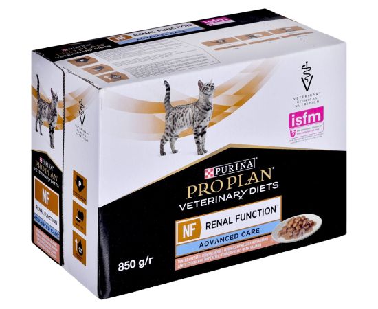 PURINA NF Renal Function Feline Salmon - wet cat food - 10x85g