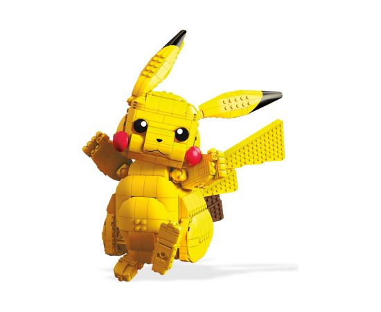 Mattel MEGA Pokémon Building Toy Kit Jumbo Pikachu (825 Pieces) 12 inch Action Figure for Kids